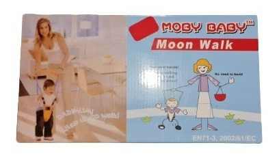 Imagen 4 de 5 de Arnes Bebe Para Aprender A Caminar Moon Walk Moby Baby