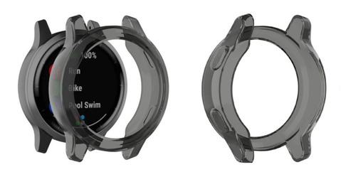 Kit Pulseira Pelicula 3d Capa Plug Para Garmin Vivoactive 4