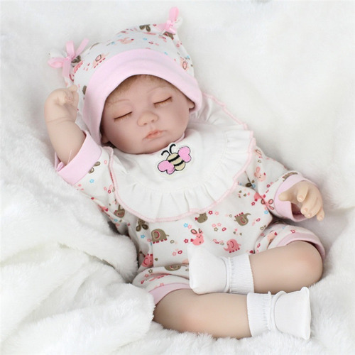Auténtica Bebe Reborn 43 Cm Silicón Realista Varios Modelo B