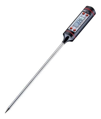 Imagen 2 de 2 de Termómetro Digital Pincha Carnes Modelo Tp101
