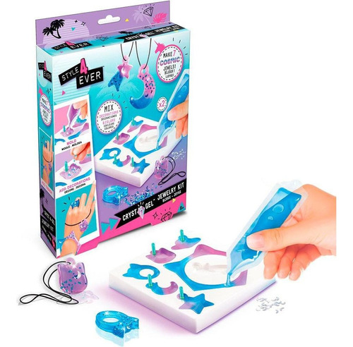 Kit De Joias Mini Cristal Gel Cosmic - Fun Divirta-se