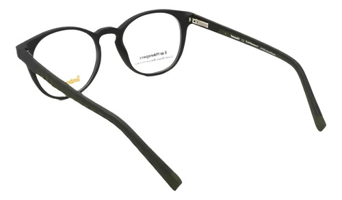 Armação De Óculos Timberland Masculino Tb1713 002 51 Cor Preto