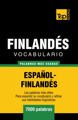 Vocabulario Español-finlandes - 7000 Palabras Mas Usadas  