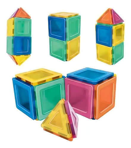 Bloques Magnéticos Magic Magnetic 30 Piezas Didacticos