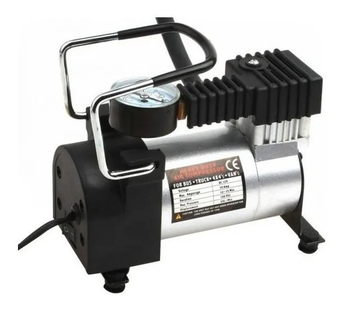 Mini Compressor De Ar 12v Portatil Pneu Carro Moto Promoção