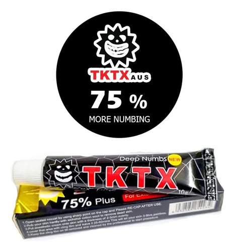 Crema Calmante Para Tatuaje T.k.t.x Pack 5 Unidades