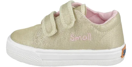 Zapatilla Abrojo Lurex Dorado Small Shoes Envío Gratis