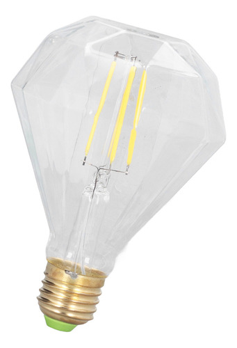 Bombilla Led De Filamento 4000k, 4 W, 220 V, Vintage, Transp