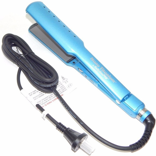 Imagen 9 de 10 de Planchita de pelo BaBylissPRO Nano Titanium 2073 BABNT2073T azul 220V