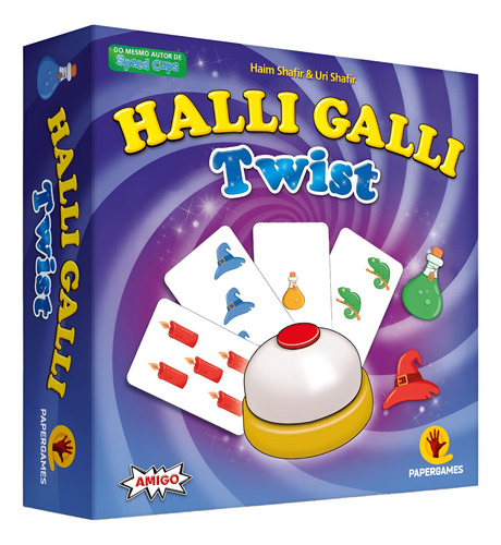 Halli Galli Twist Papergames Jogo De Tabuleiro