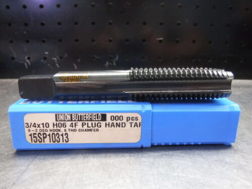Union Butterfield Hss 3/4x10 H6 Plug Hand Tap 15sp10313 Yyz