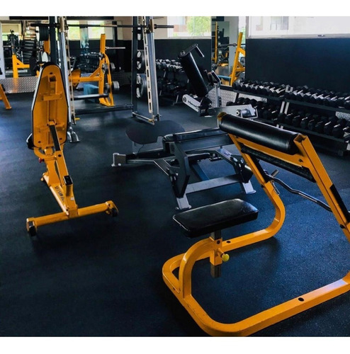 Imagen 6 de 6 de Piso De Goma Gym Rollo 10metros - Recológica - Crossfit