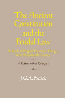 Libro The Ancient Constitution And The Feudal Law : A Stu...