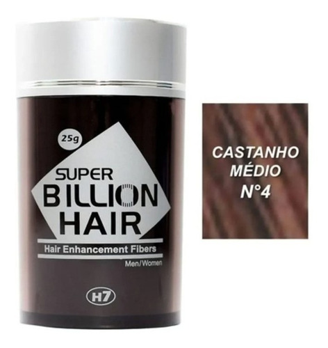 Super Billion Hair 25g Medium Brown