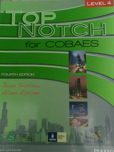 Libro De Ingles Top Notch For Cobaes Level 4
