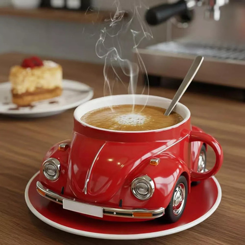 Taza Delirantemente Cool En Forma De Automóvil, Ideal For L