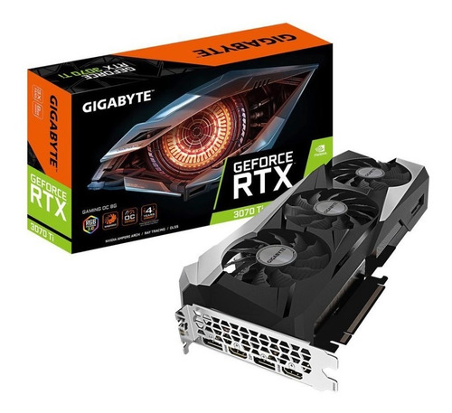 Imagen 4 de 5 de Tarjeta De Video Gigabyte Gaming Geforce Rtx 3070 Ti 8gb