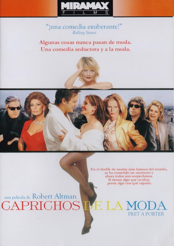 Caprichos De La Moda Robert Altman Pelicula Dvd