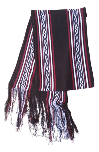 Bufanda Guarda Pampa Fleco Ropa Gaucho Reversible Folklore 