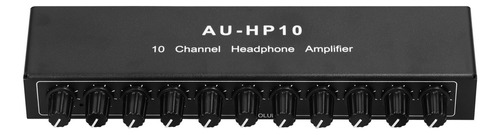 Distribuidor De Audífonos Estéreo Multicanal De 10 Amplifi