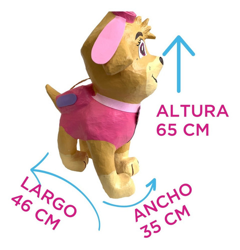Imagen 4 de 4 de Skye Perrita Piñata