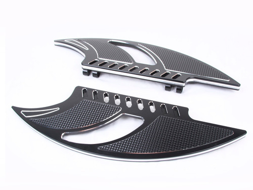 Planchas Delanteras Hacha Negra Para Harley Davidson Touring