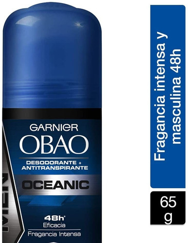 Desodorante Garnier Obao Oceanic Roll On 65 Gr