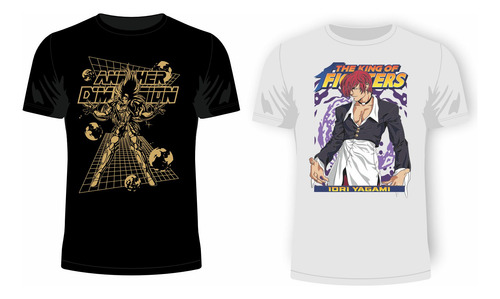Vector Diseños Polos Animes Sublimacion Dtf Serigrafia Dtg