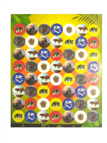 Genial Set 250 Stickers De Dinosaurios Calcomanias Kawaii