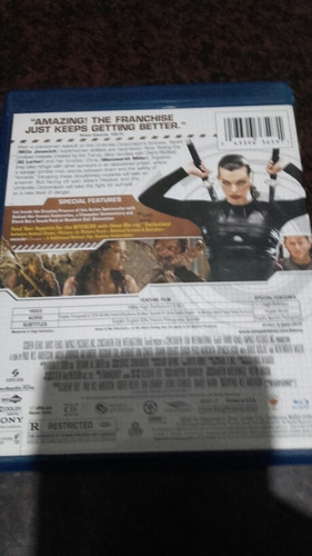 Resident Evil Afterlife Blu-ray