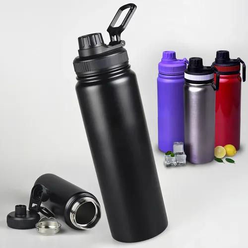 Garrafa 800ml Térmica Inox Academia Esportiva Água Gelada