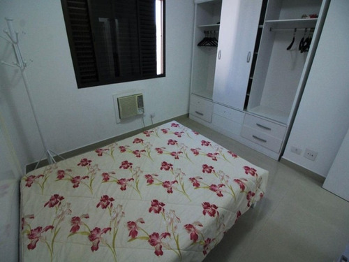 Imagem 6 de 17 de Guarujá Pitangueiras Flat 2 Dormitórios Ar Condicionado Piscina Lazer Completo Manobrista Serviço De Praia Portaria 24 Horas - Fl0011 - 34708972