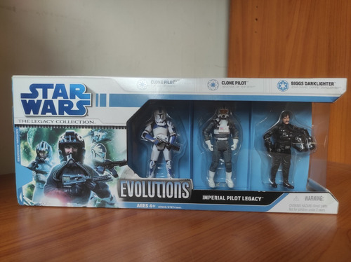 Star Wars Serie Legacy Set 3 Pilotos Imperiales