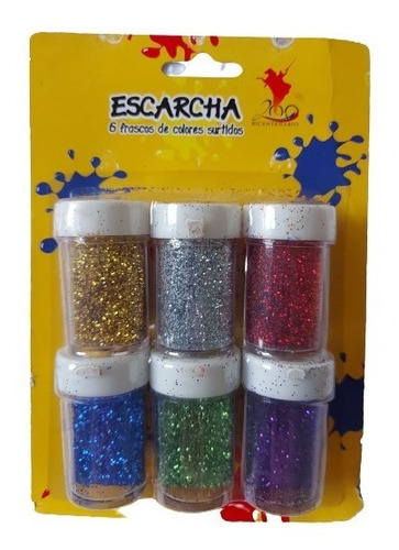 Set De Escarcha Para Manualidades. Artículos Escolares