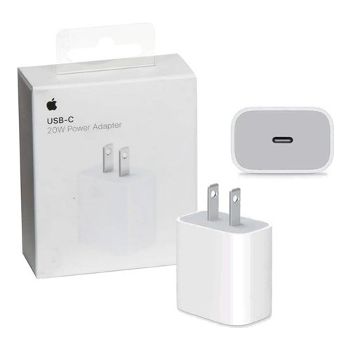 Cargador Y Cable Apple Taco  iPhone Cubo 20w Tipo C