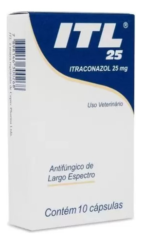 Itl 25 Itraconazol De 25mg C/ 10 Cápsulas - Cepav
