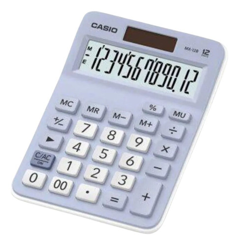 Calculadora De Mesa Pequena 12 Dígitos Mx-12b