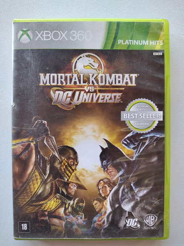 Mortal Kombat Vs Dc Xbox 360 Original Mídia Física + Nf