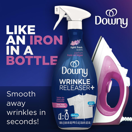 Spray Antirrugas Downy All In One, 1 L (pacote Com 2)