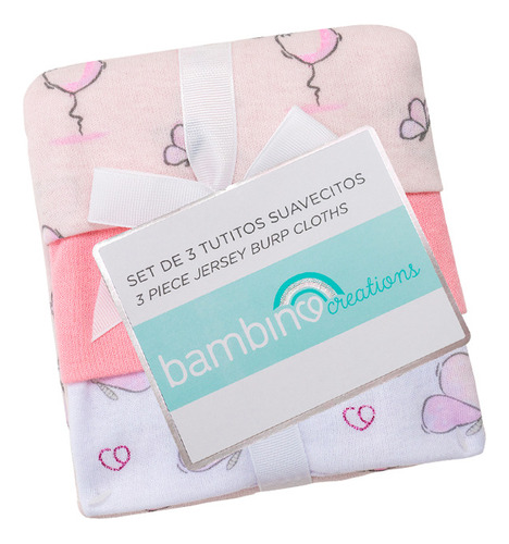 Tutitos Tutos Para Bebe Bambino Set 3 De Algodón Para Guagua