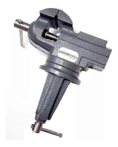 Imagen 2 de 3 de Morsa P/ Fijar Giratoria Con Yunque 63mm Crossmaster 9937302