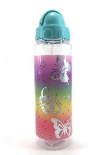 Imagen 4 de 10 de Botella Agua Skora 550ml Gym Con Pico Rebatible Tapa Rosca