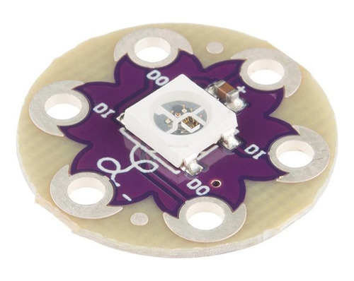 5 X Módulo Lilypad Pixel Led 5050 Rgb Endereçável Ws2812