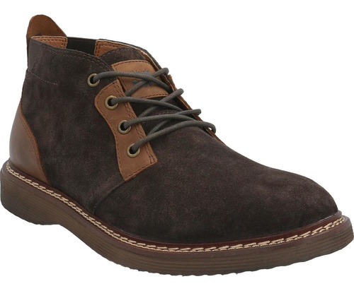 Botin Cuero Hombre Nebula Marrón Hush Puppies