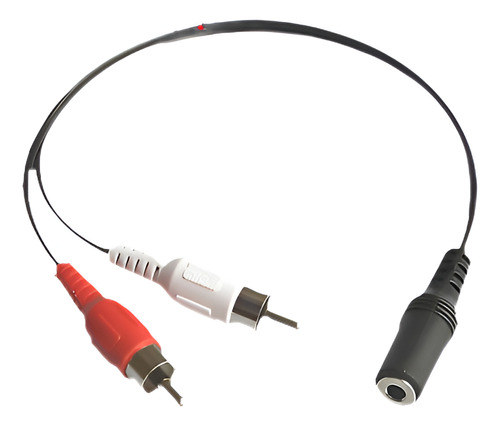 F/m Cable De Audio Estéreo De 3,5 Mm Av Hembra Jack A 2 Rca 