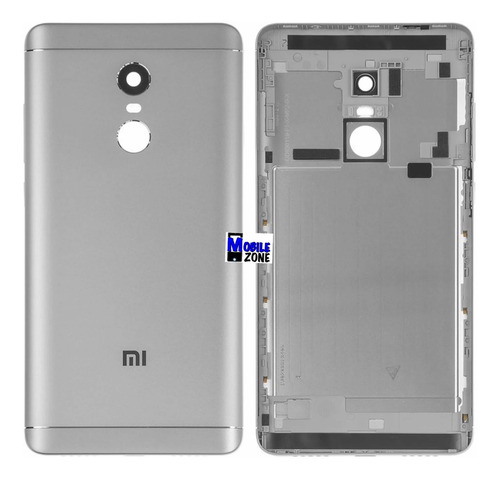 Imagen 3 de 3 de Tapa Posterior Trasera Xiaomi Note 4 4x Negro Plata Global