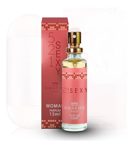 Imagem 1 de 1 de Perfume 521 Sexy -amakha Paris 15ml Excelente P/bolso