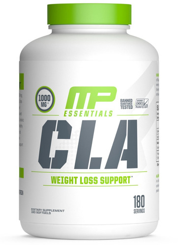 Cla Core 1000mg De Musclepharm X180 Softgels