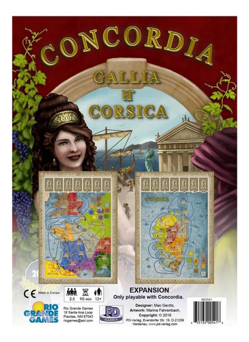 Concordia: Gallia & Córcega Juego De Mesa