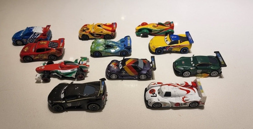 Disney Cars 2 Colección De Todos Los Corredores Orig. Mattel
